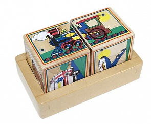 Кубики-пазл "Транспорт", со звуком (Melissa & Doug, 1272_md) Кубики-пазл "Транспорт", со звуком (Melissa & Doug, 1272_md)